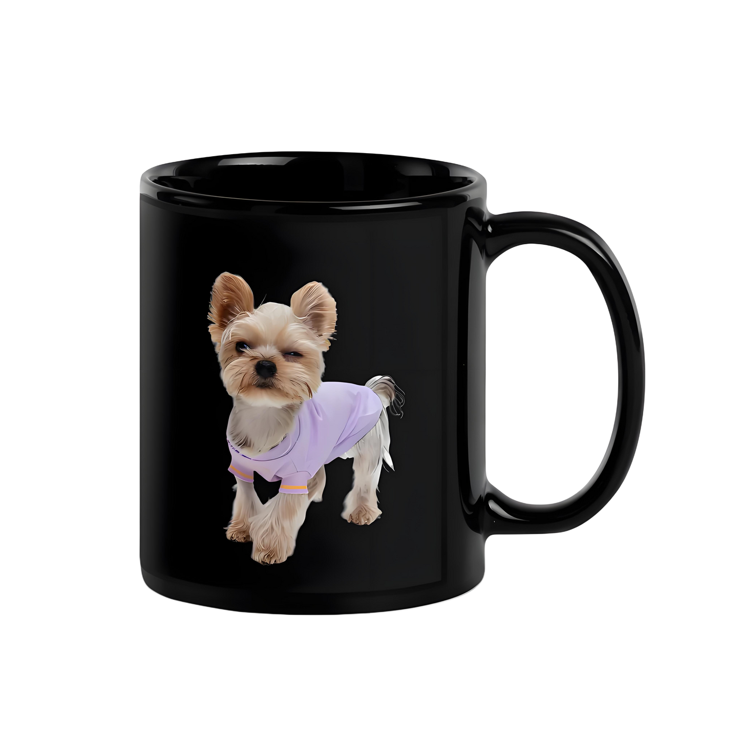 Black Glossy Mug